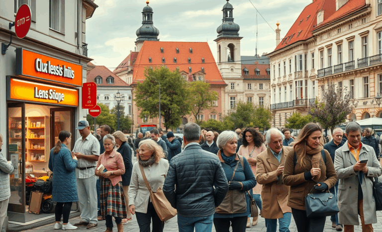 Ilustrace široké nabídky služeb dostupných po celé České republice