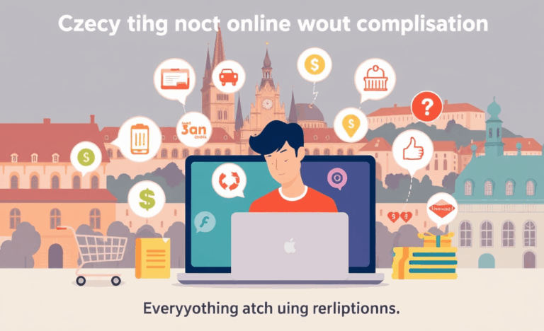 Ilustrace ukazující snadné a rychlé online řešení bez komplikací