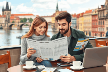 Obrázek znázorňující různé možnosti půjček a finanční řešení.