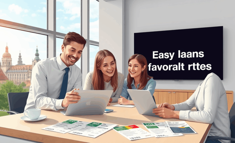Zákazník vyplňuje online formulář na půjčku v Česká Spořitelna.