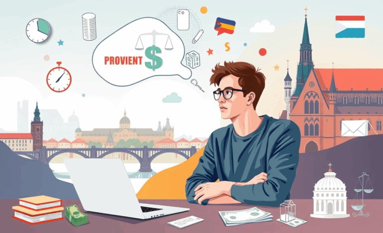 Obrázek peněz a kalkulačky symbolizující půjčky od Providentu
